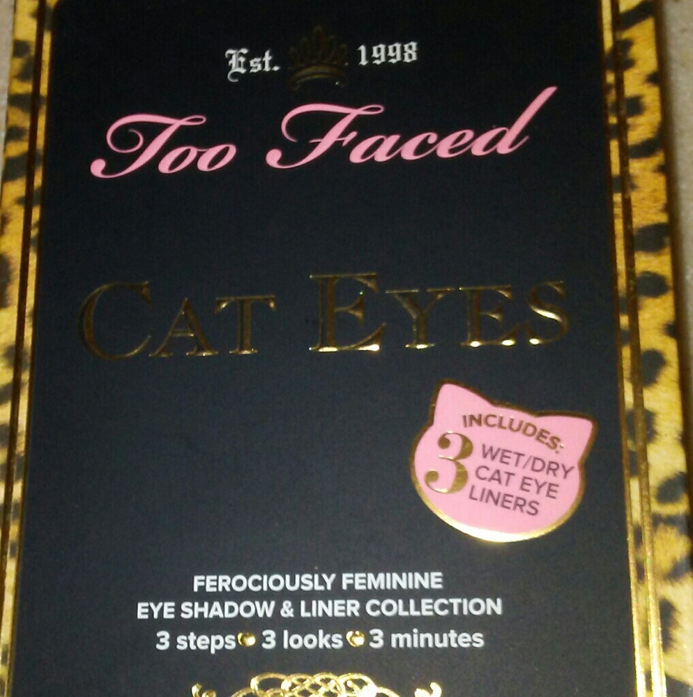 2/$40 in bundle🐱Too Faced Cat Eyes palette BNIB! - Picture 6 of 8